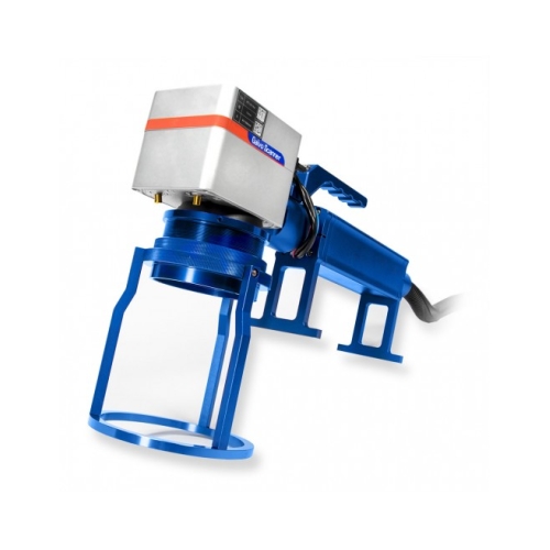 Lasermarkermachine FIBER 30W DRAAGBAAR HANDMATIG  + EzCad + Rondgraveermodule + Accessoires
